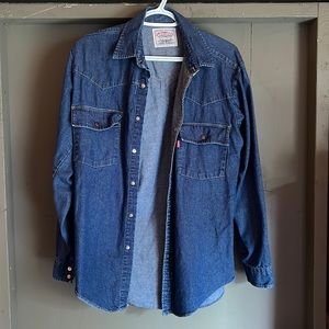 Levis Denim Button Down